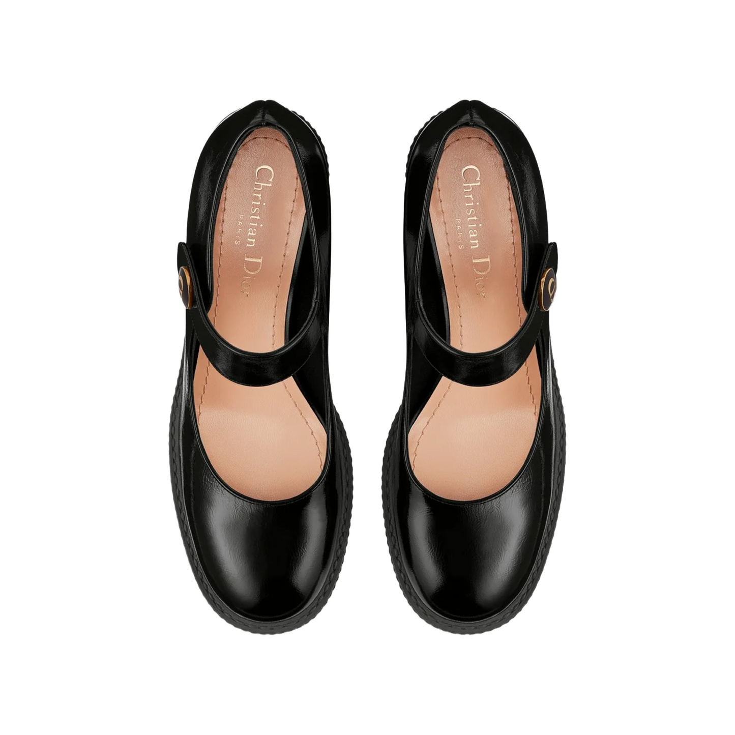 D-Doll Pump Black Shiny Calfskin