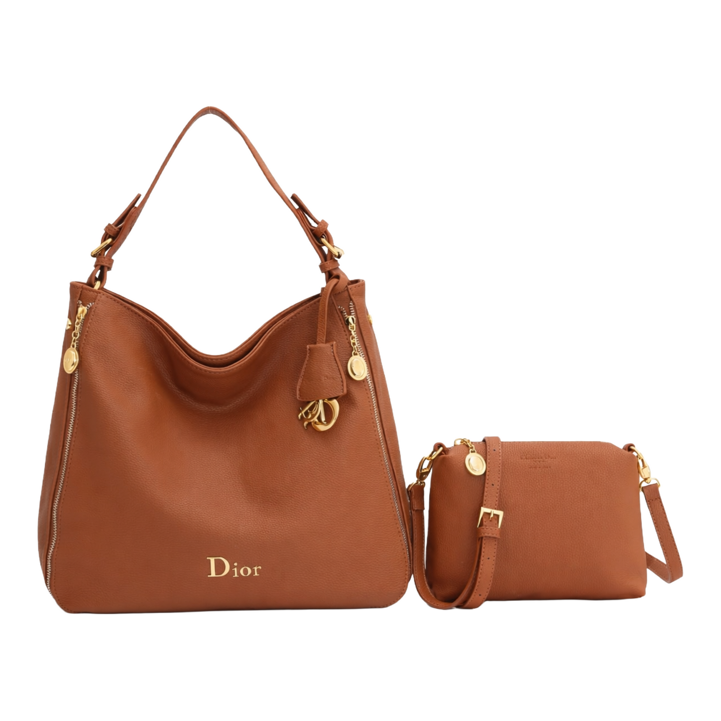 Dior hobo shoulder bag set