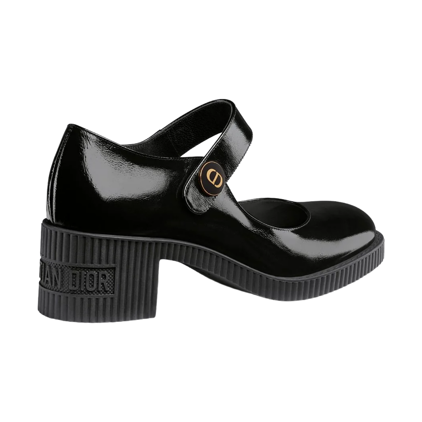 D-Doll Pump Black Shiny Calfskin