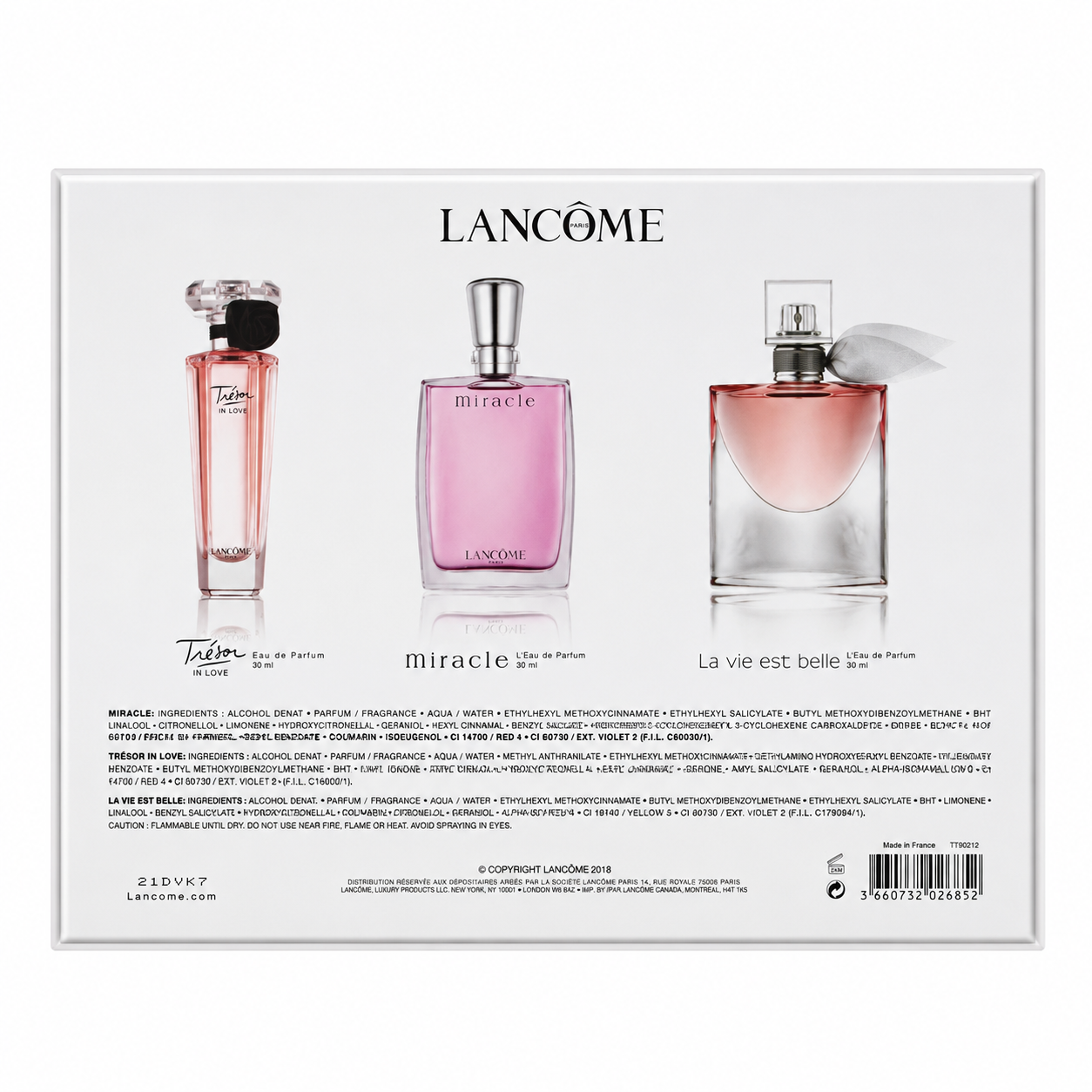 Lancôme Set ( 30 ml x 3 )