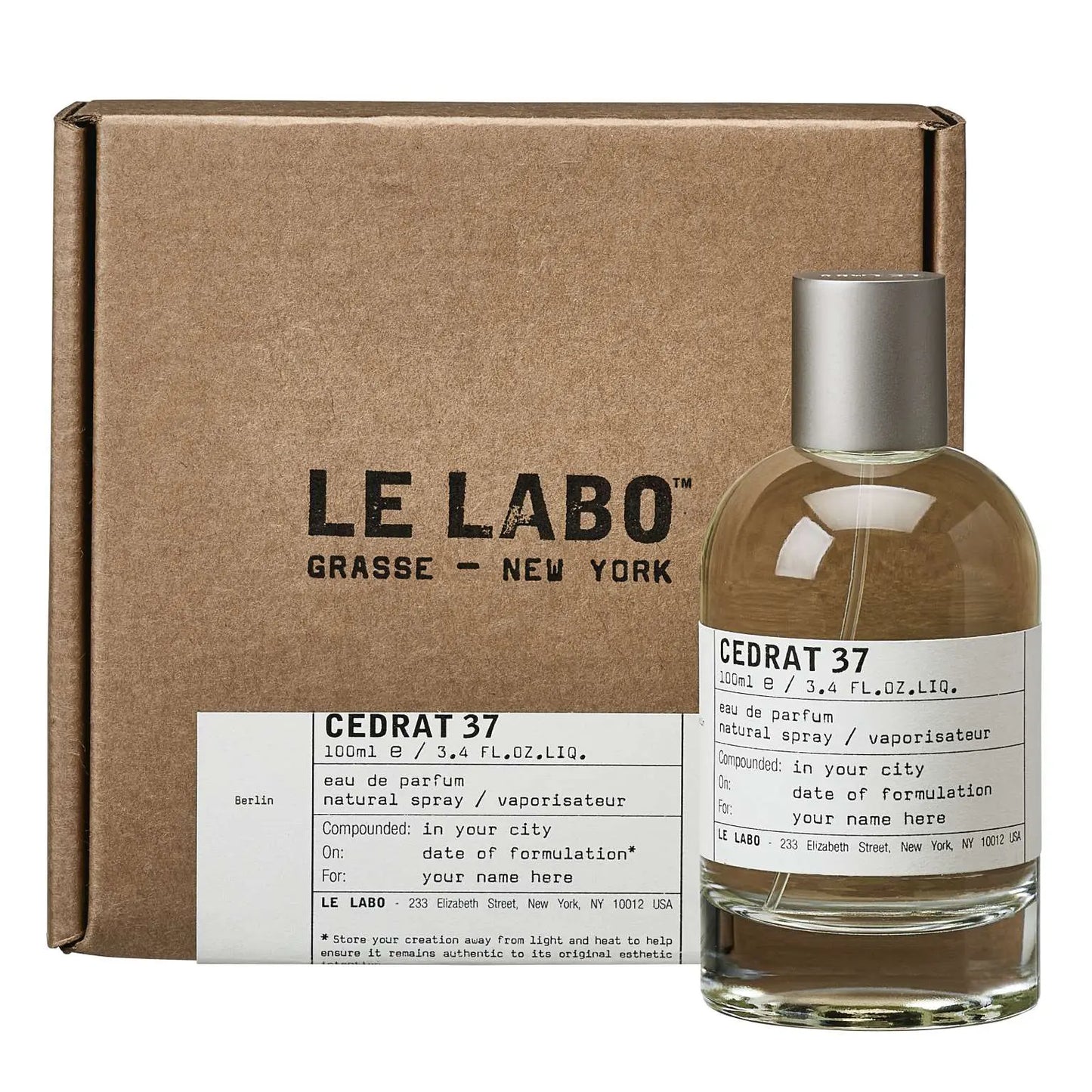 CEDRAT 37 BERLIN By Le Labo - Legend Shop Lb