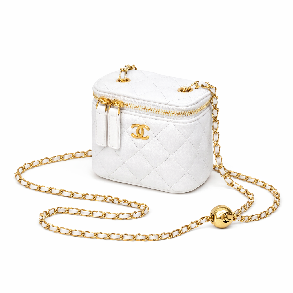 Chanel mini vanity case