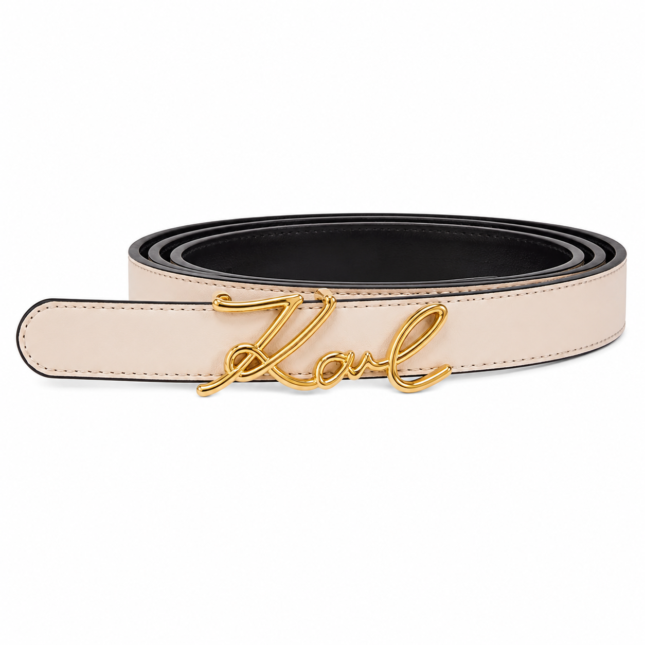 Karl Lagerfeld K/Signature leather belt