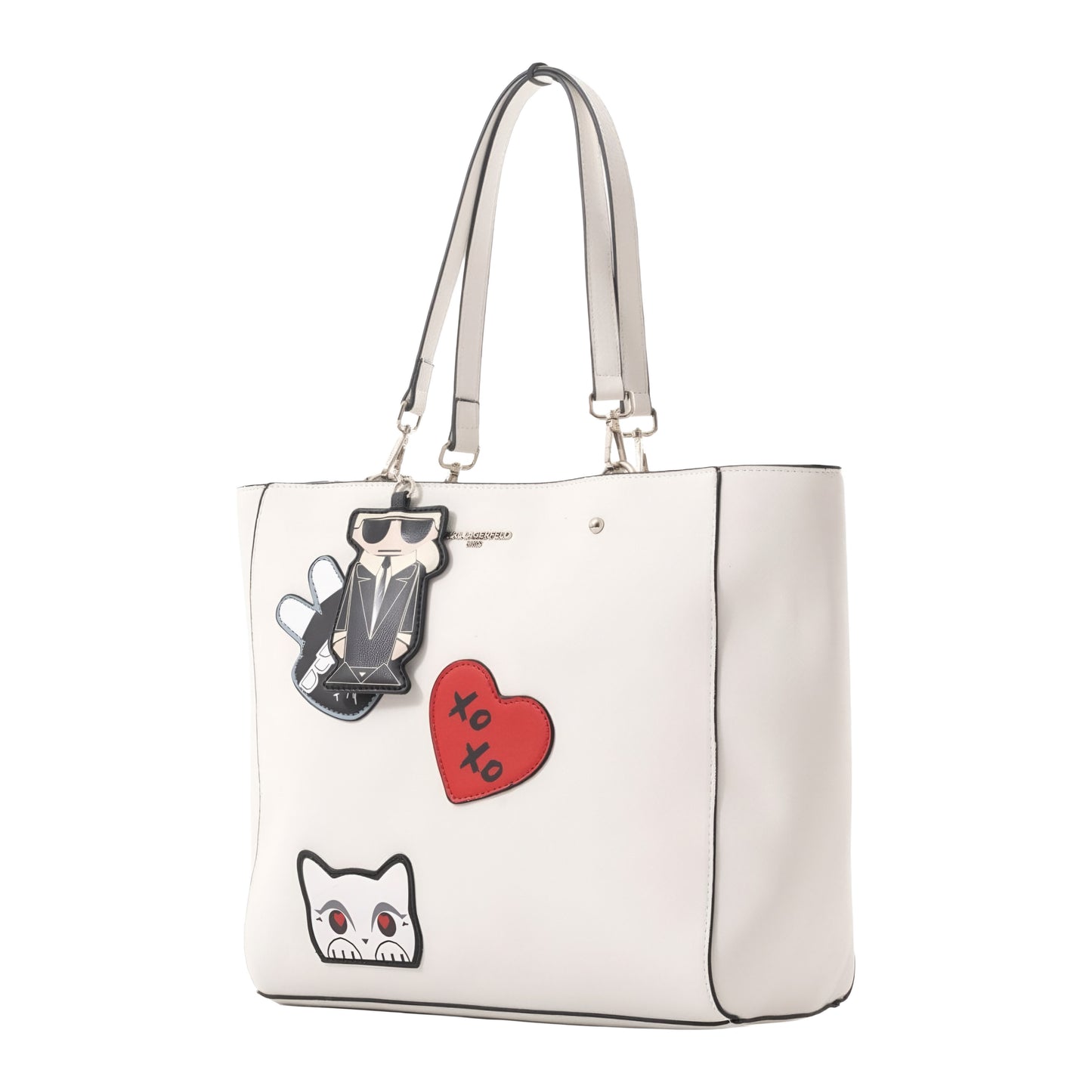 Karl Lagerfeld Adele Bag | White