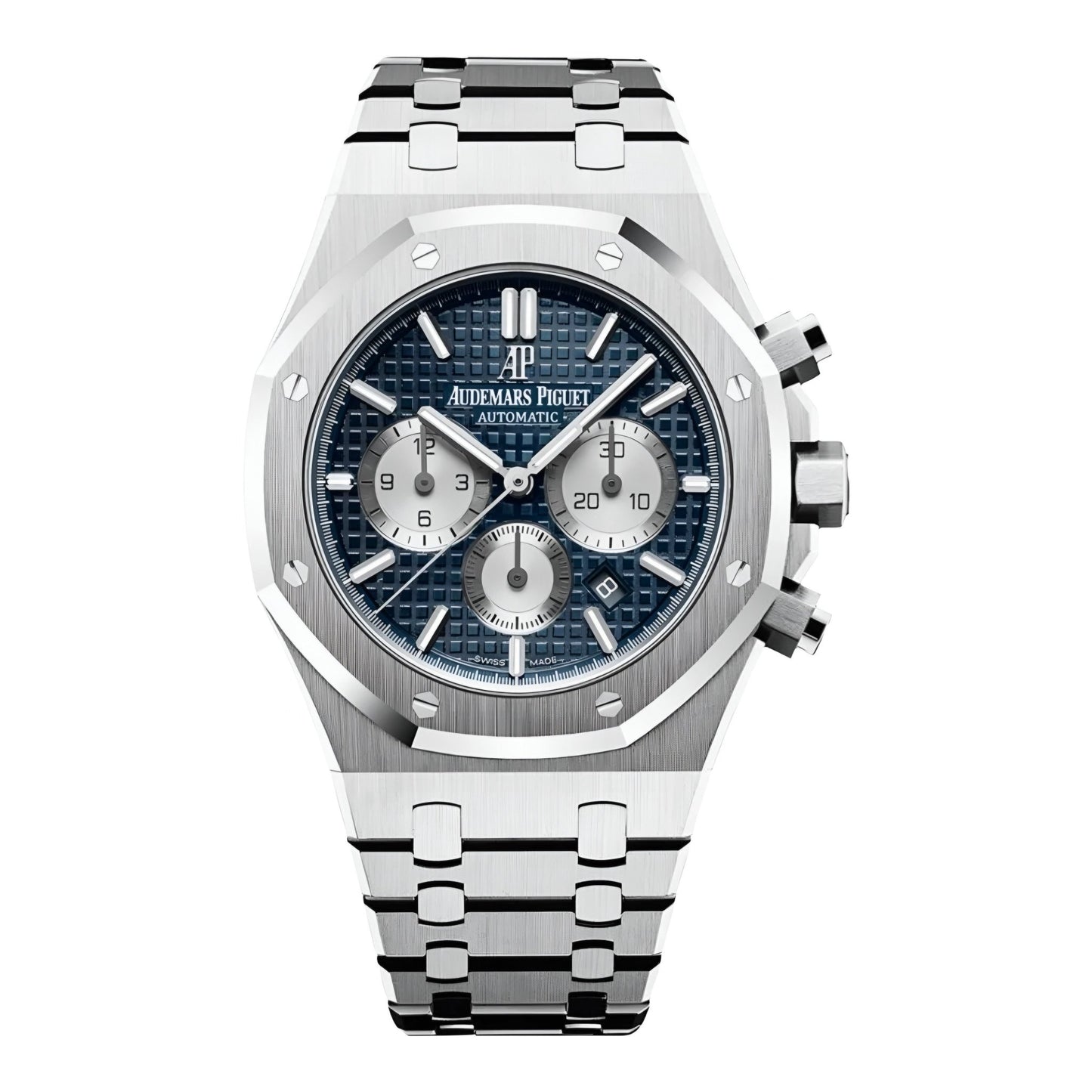 Silver Audemars Piguet Royal 2021 | Bleu - Legend Shop Lb