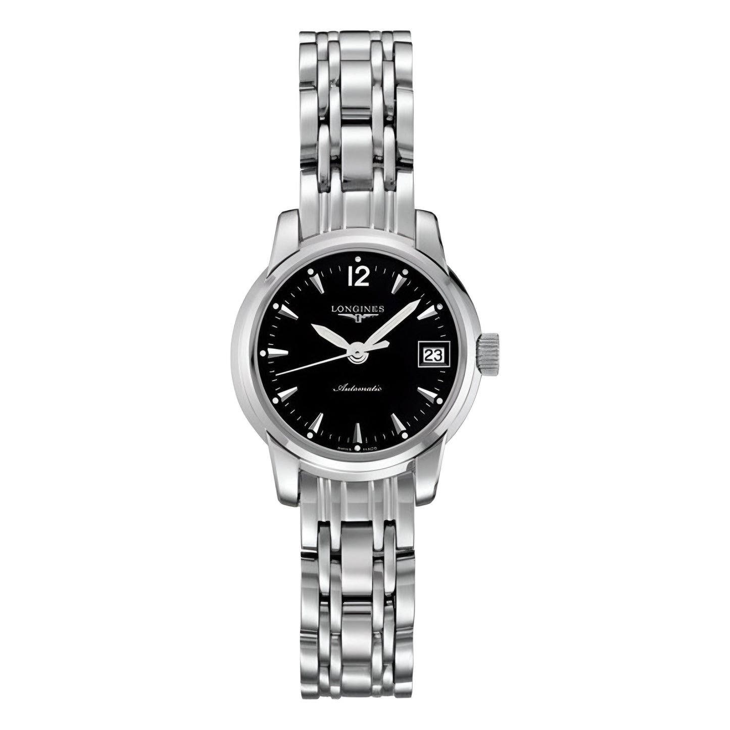 Silver LONGINES St. Imier | Black