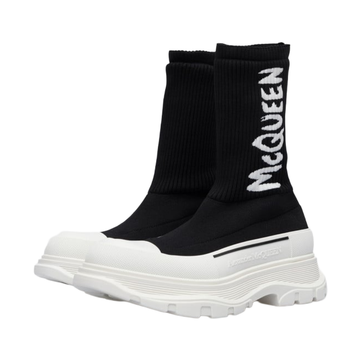 ALEXANDER MCQUEEN
Black McQueen Graffiti Chunky Sole Sneakers