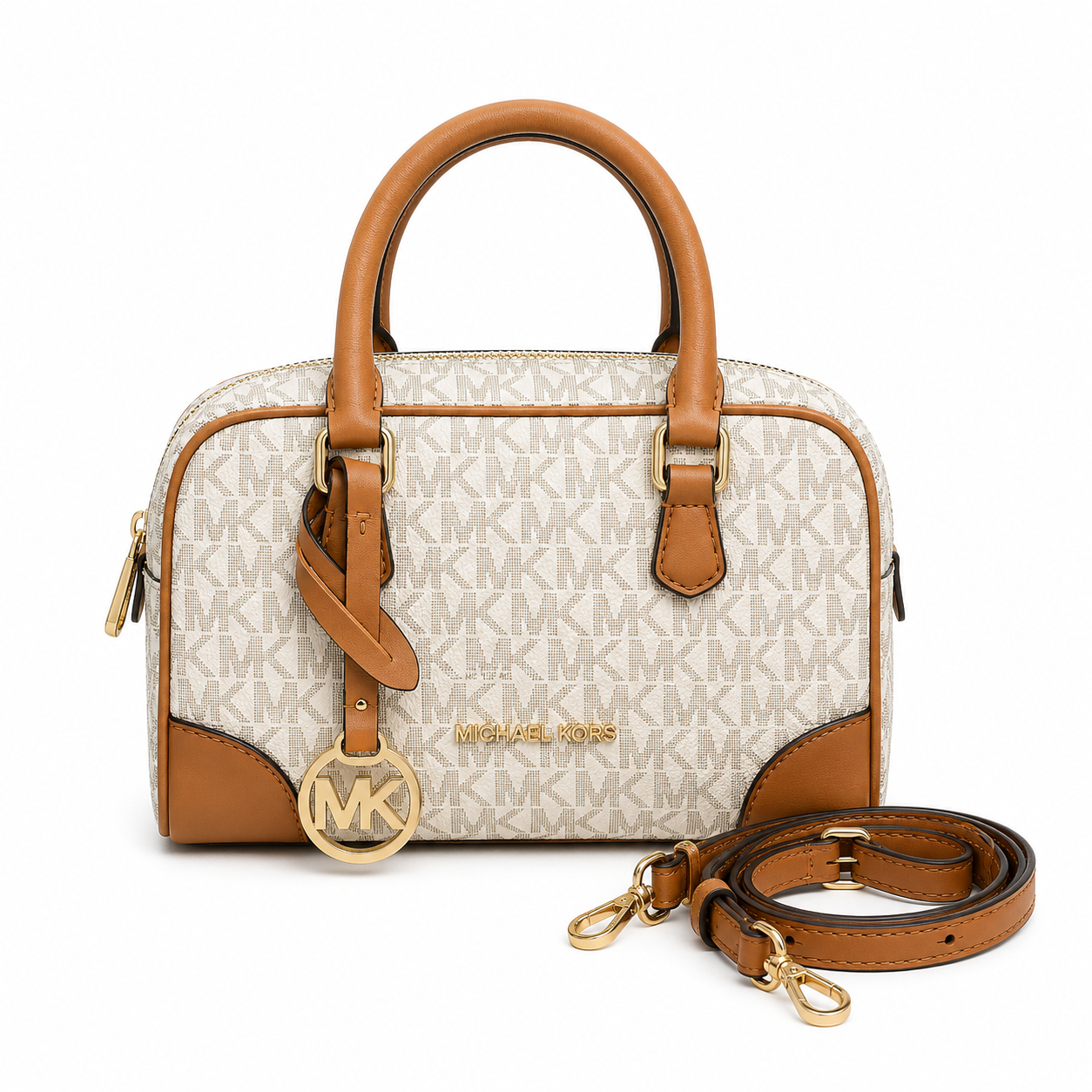 Michael Kors Arden Small Signature Logo Messenger Bag