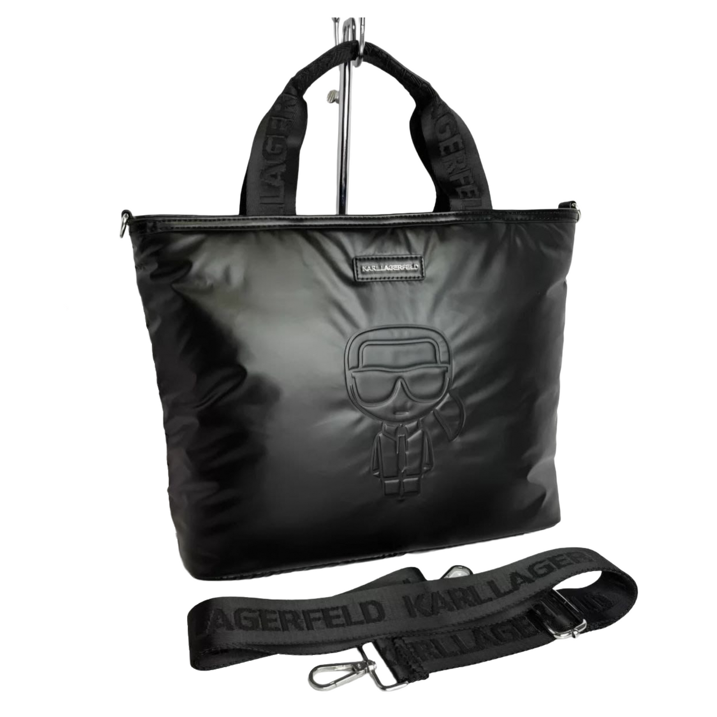 Karl Lagerfeld Ikonik nylon tote bag