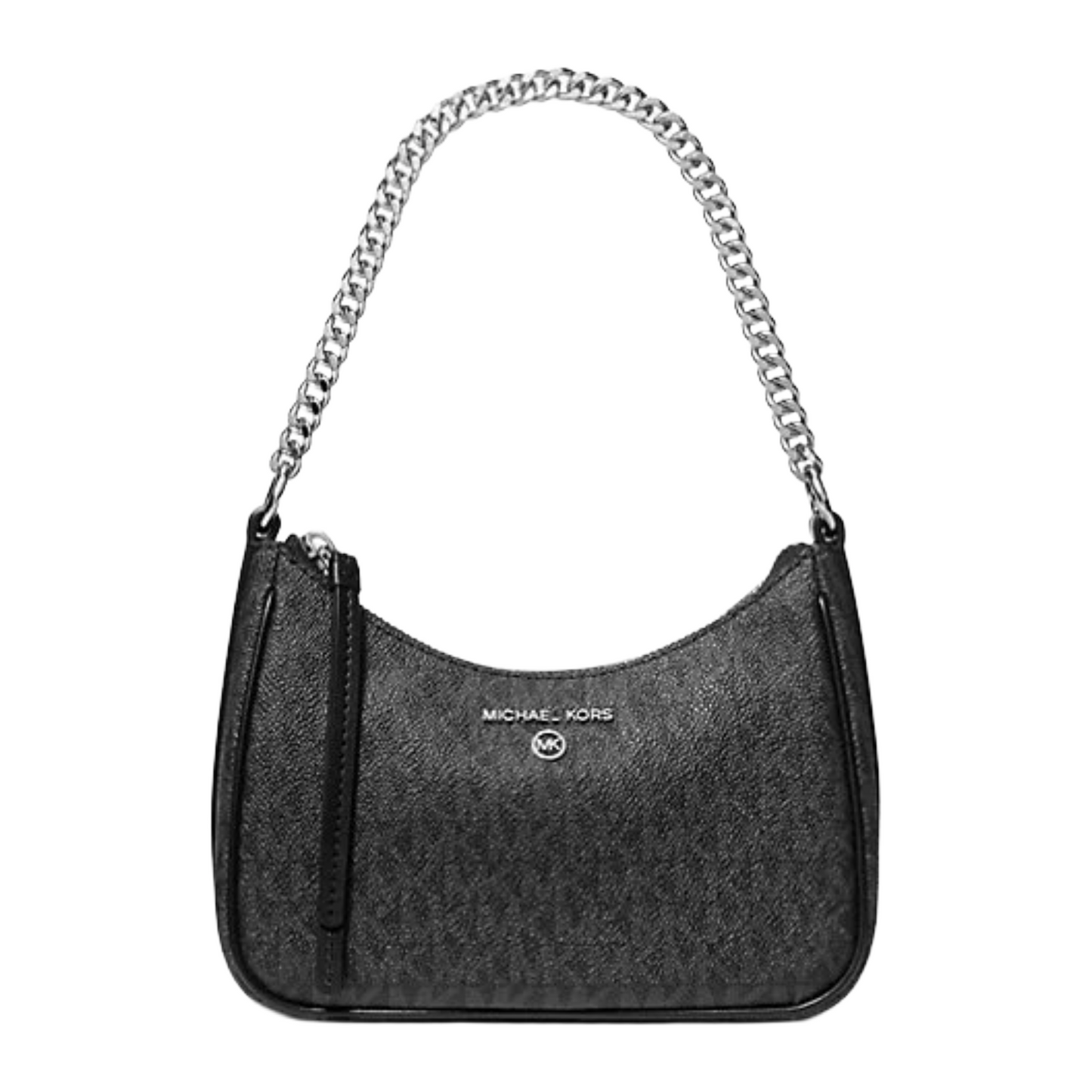 Michael Kors Jet Set Charm Small Logo Pochette | Black