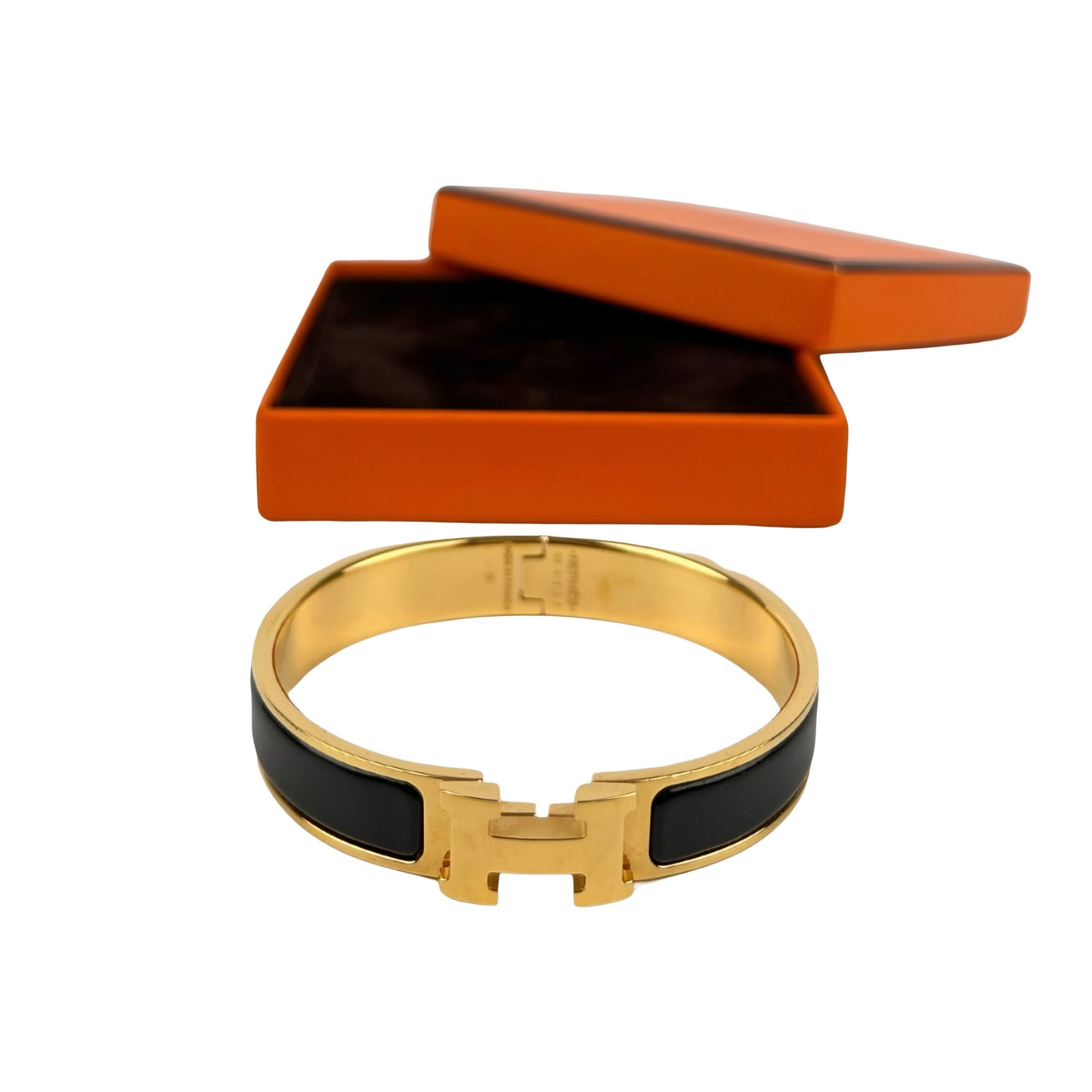 Hermès Clic H Bracelet | Black