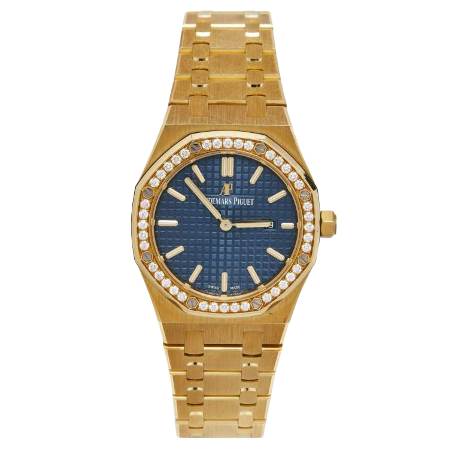 Gold Audemars Piguet crystalled