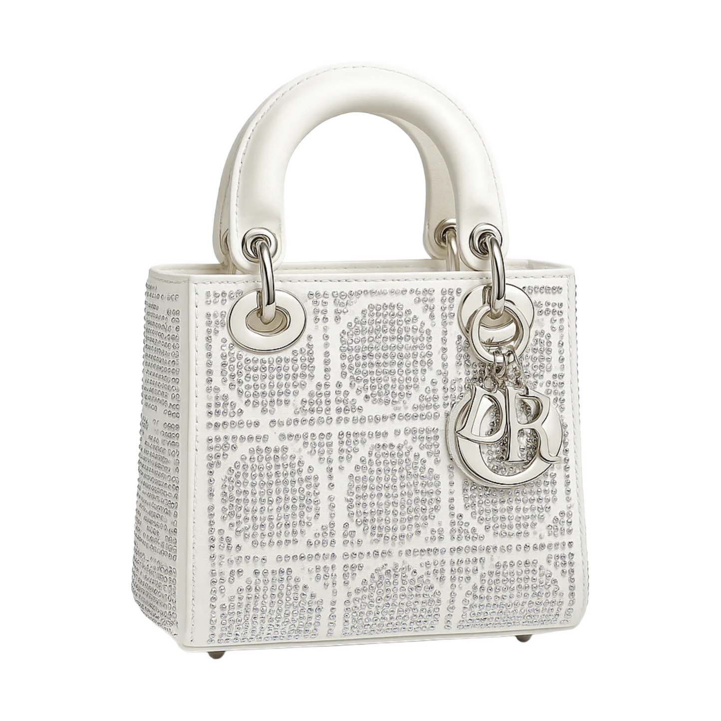 Lady Dior Micro Bag | White