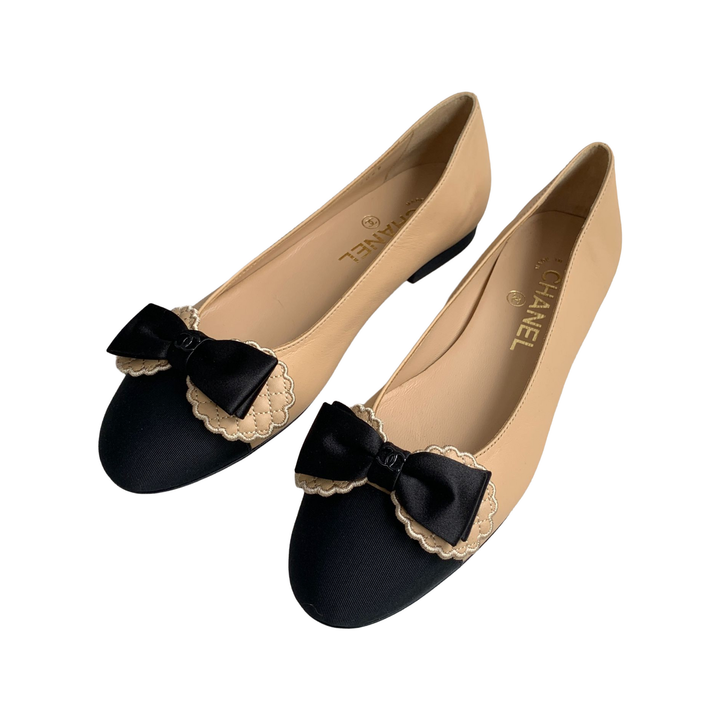 Chanel ballet flats | Beige