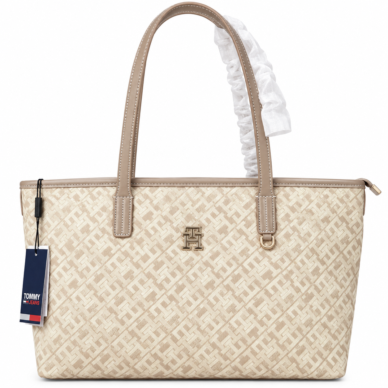 Tommy Hilfiger Monogram Tote Bag
