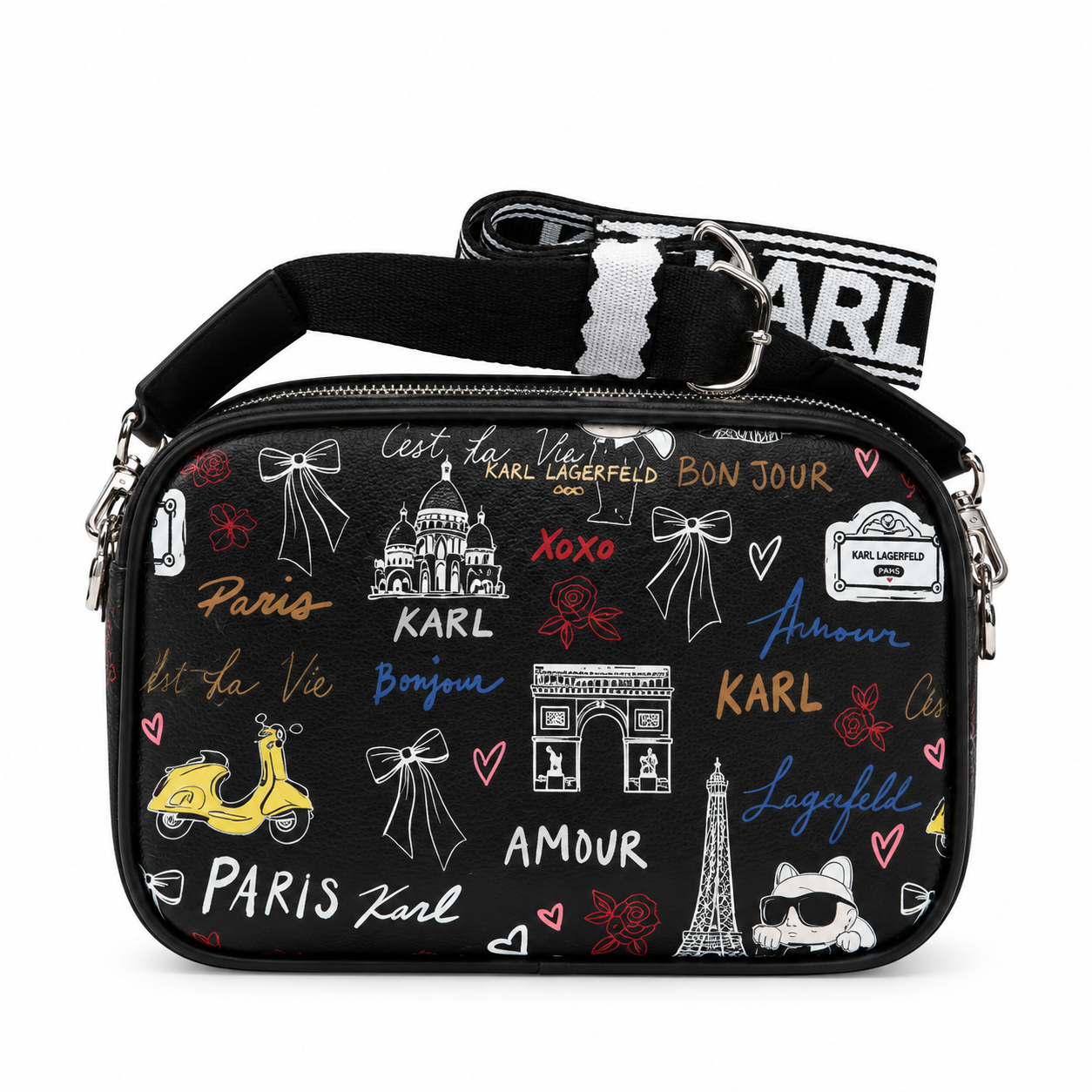 Karl Lagerfeld Paris Maybelle Camera Crossbody bag