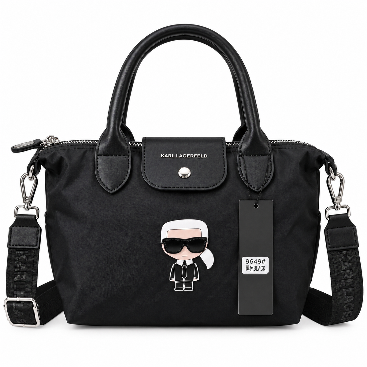 Karl Lagerfeld top-handle crossbody bag