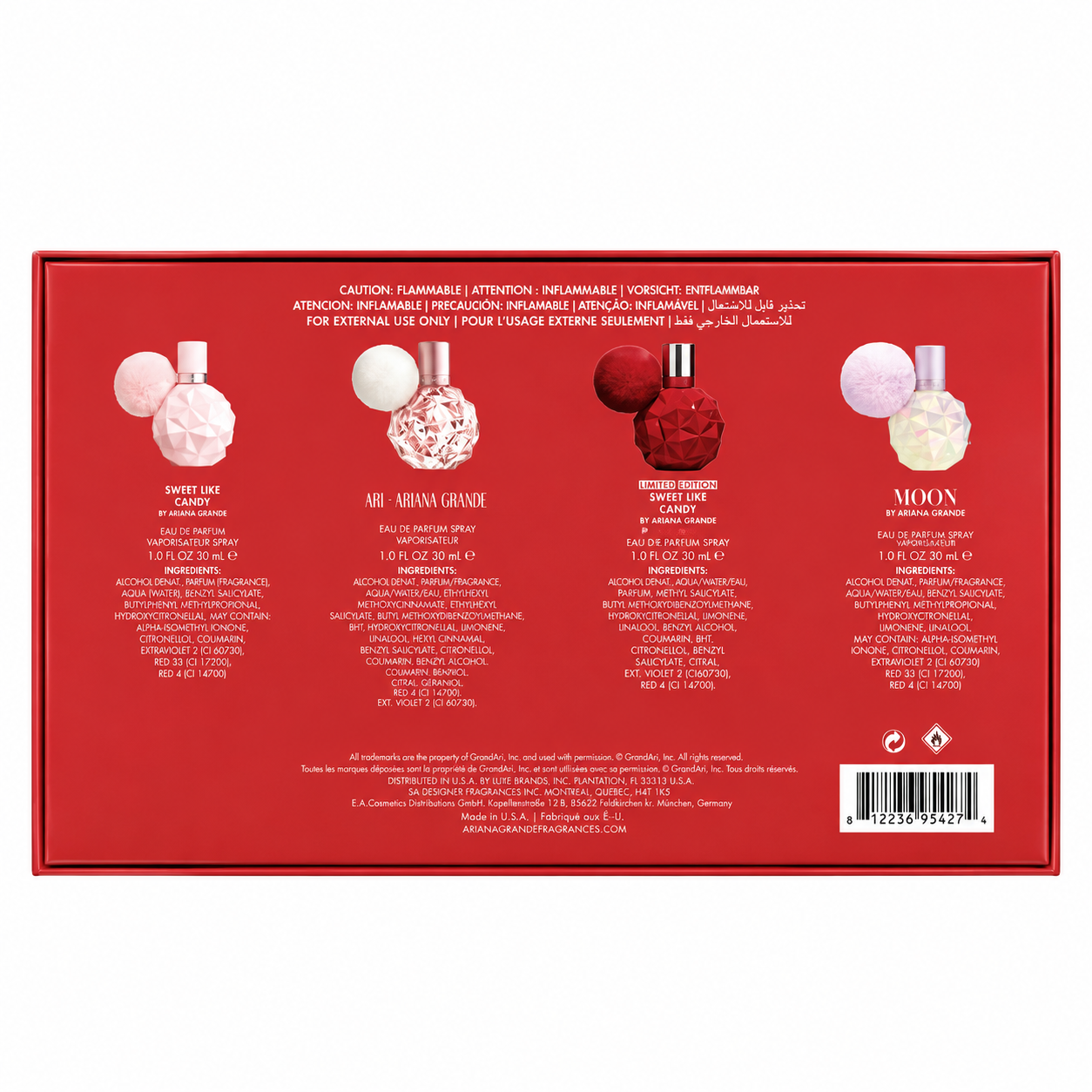 Ariana Grande Set ( 30 ml x 4 )