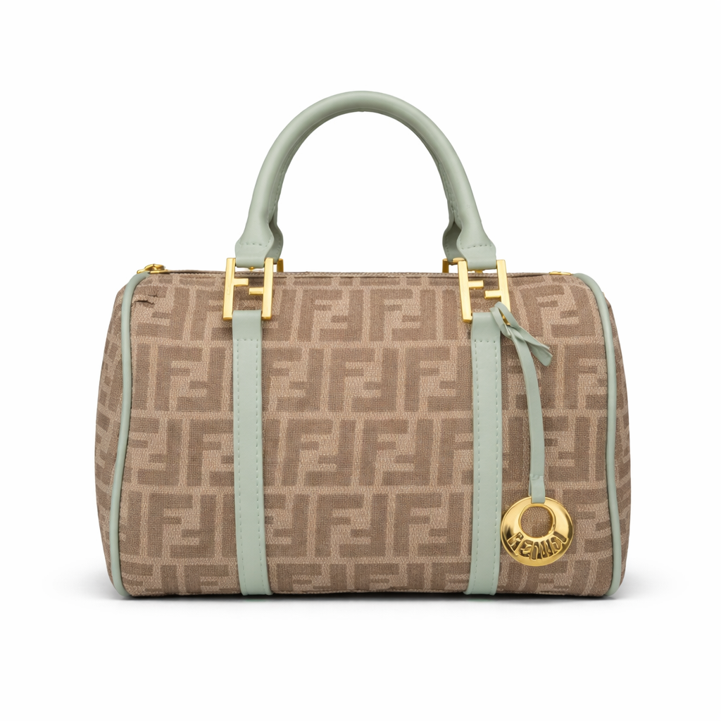 Fendi Forever Bauletto Boston Bag