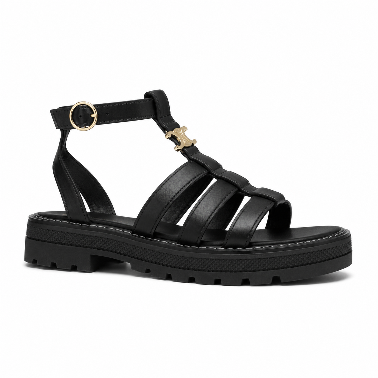 Celine Clea Triomphe sandals