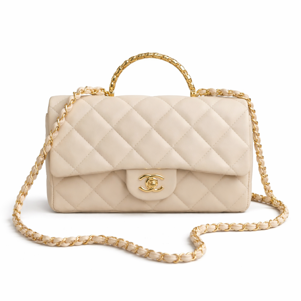 Chanel Timeless Classique Top Handle Handbag