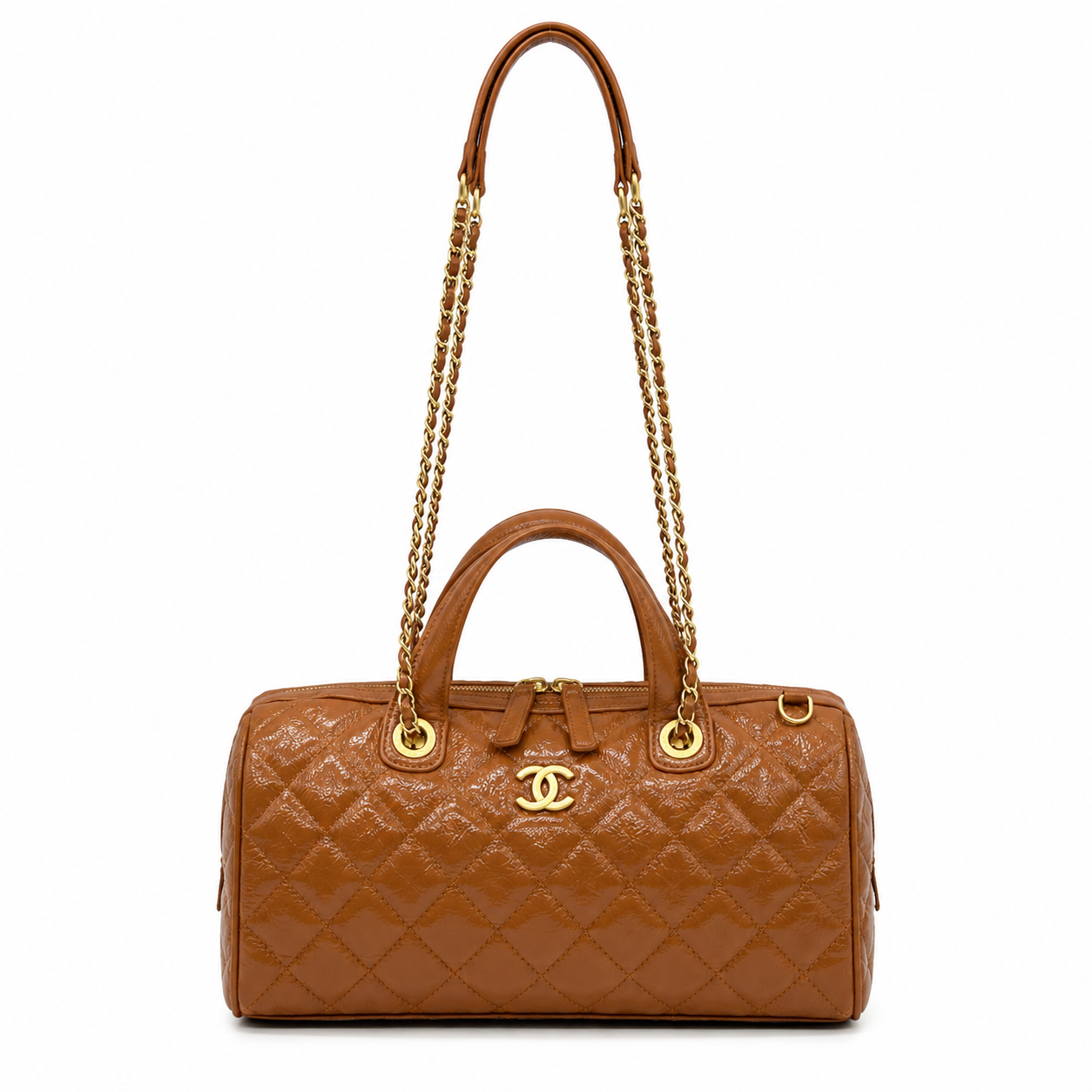 Chanel 25A runway bowling bag