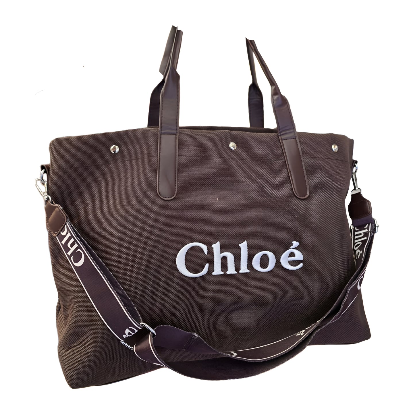 Chloé Brown Travel Bag