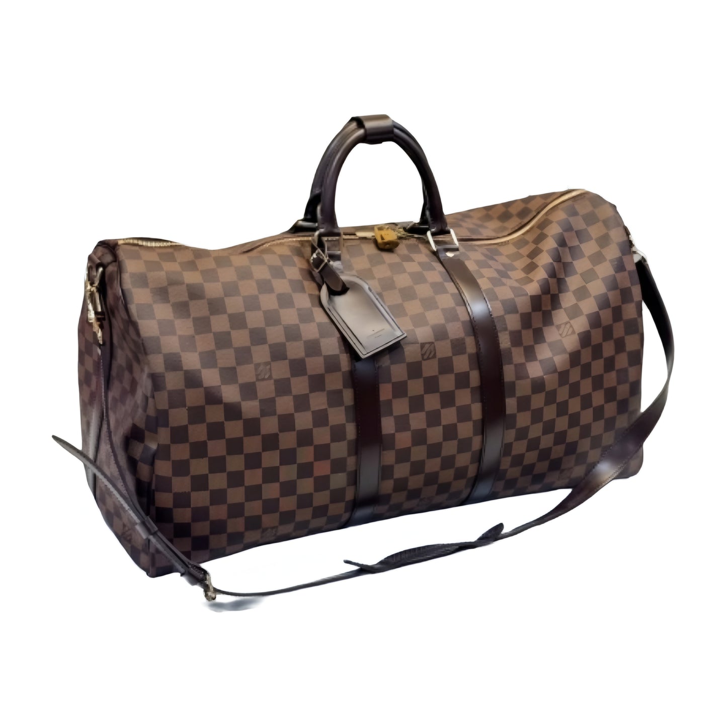 Louis Vuitton Damier Ebene Keepall Bandoulière 55