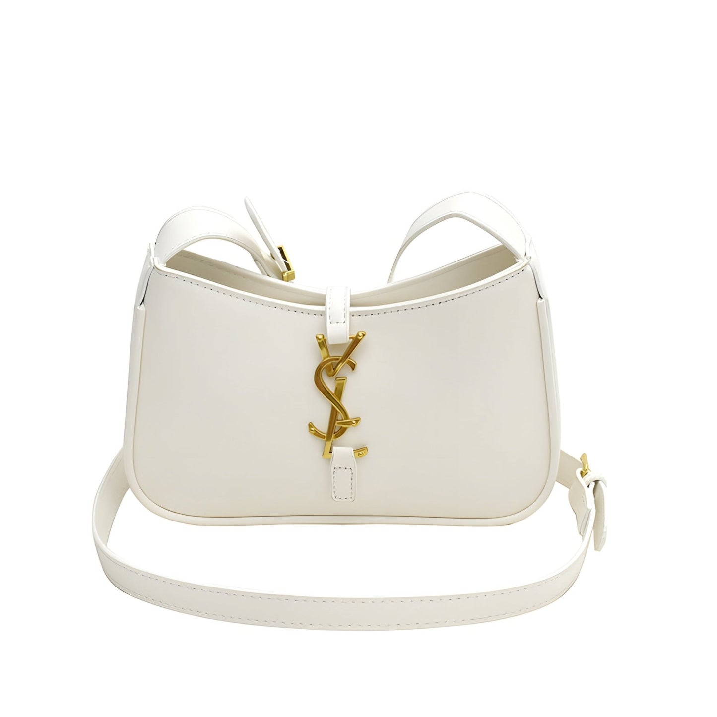 Yves Saint Laurent Leather Shoulder Bag | White - Legend Shop Lb