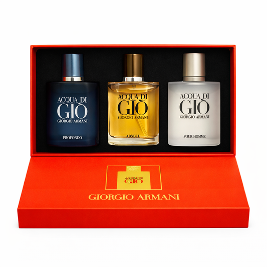 Aqua Di Gio Set ( 30 ml x 3 )