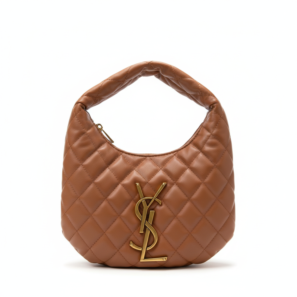 Saint Laurent Icarino Mini Quilted Leather Shoulder Bag