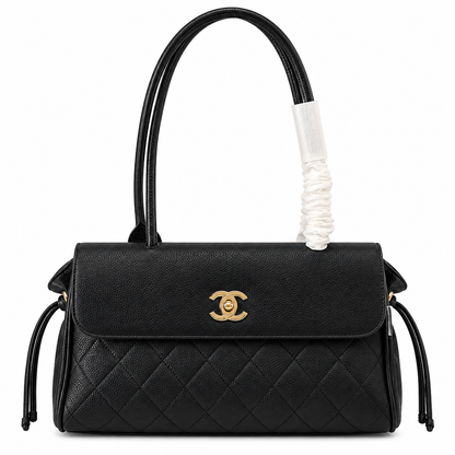 Chanel Grained Calfskin Small Shopping Bag