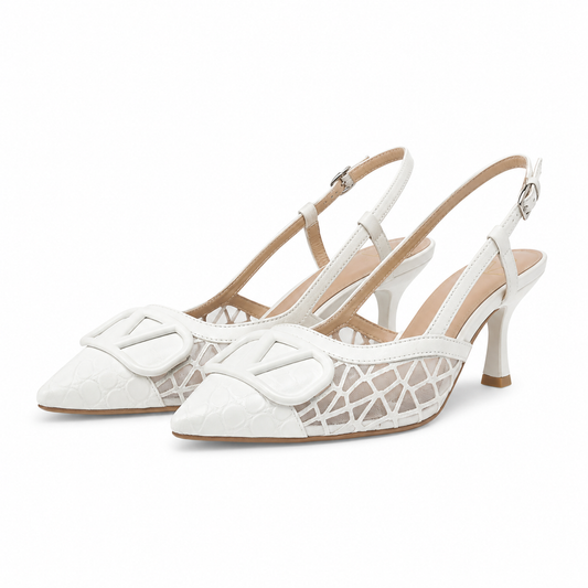 Valentino Garavani VLogo Signature slingback pumps