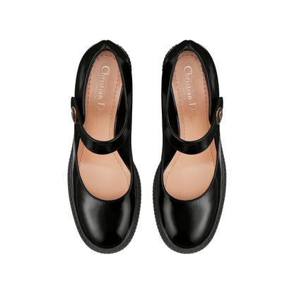D-Doll Pump Black Shiny Calfskin