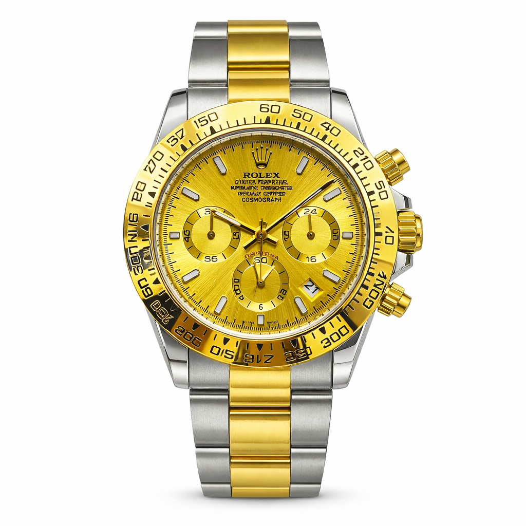 Rolex Cosmograph Daytona in 18 yellow gold and silver color
