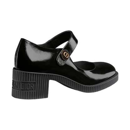 D-Doll Pump Black Shiny Calfskin