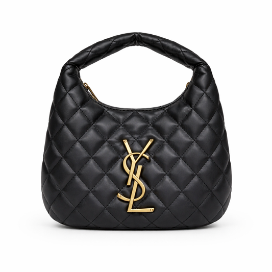 Saint Laurent Icarino Mini Quilted Leather Shoulder Bag