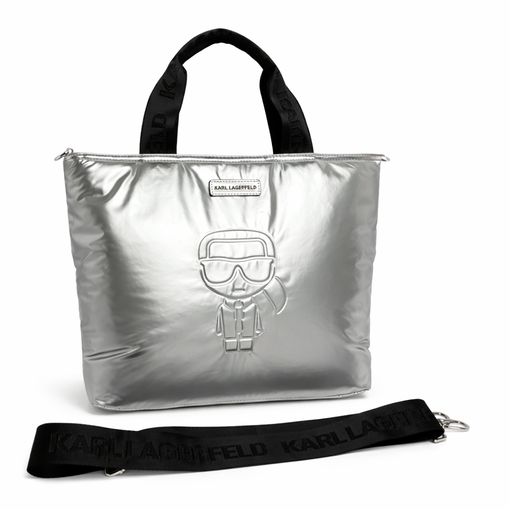 Karl Lagerfeld K/Ikonik nylon tote bag