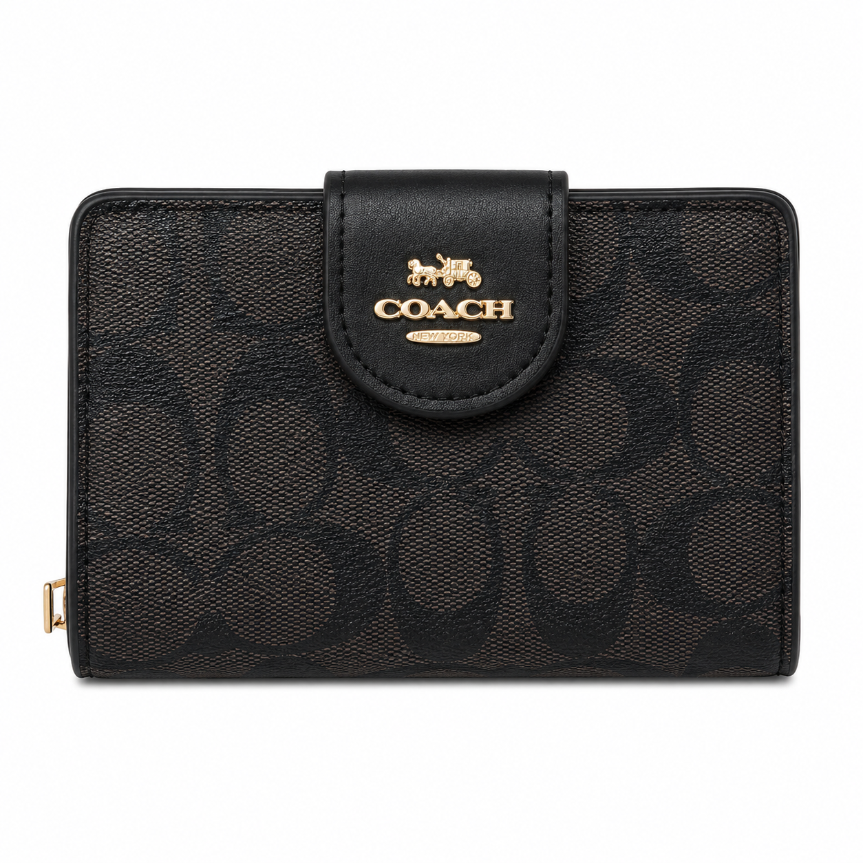 Coach Medium Corner Zip Wallet