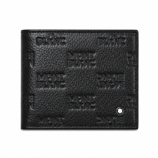 Montblanc grained leather bifold wallet