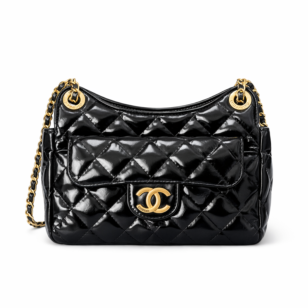 Chanel Small Wavy CC Hobo bag