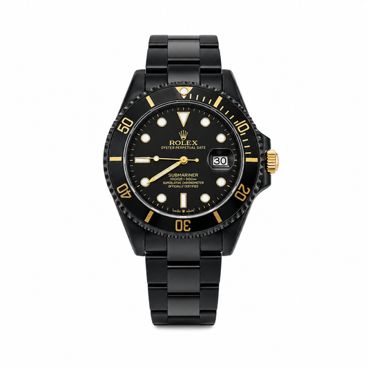 Rolex automatic Submariner Date watch | Full Black