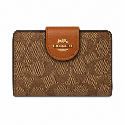 Coach Medium Corner Zip Wallet