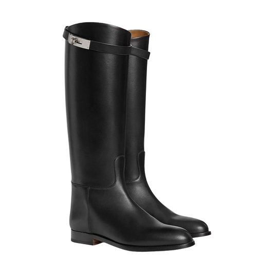 Hermes Jumping Boots | Full Black