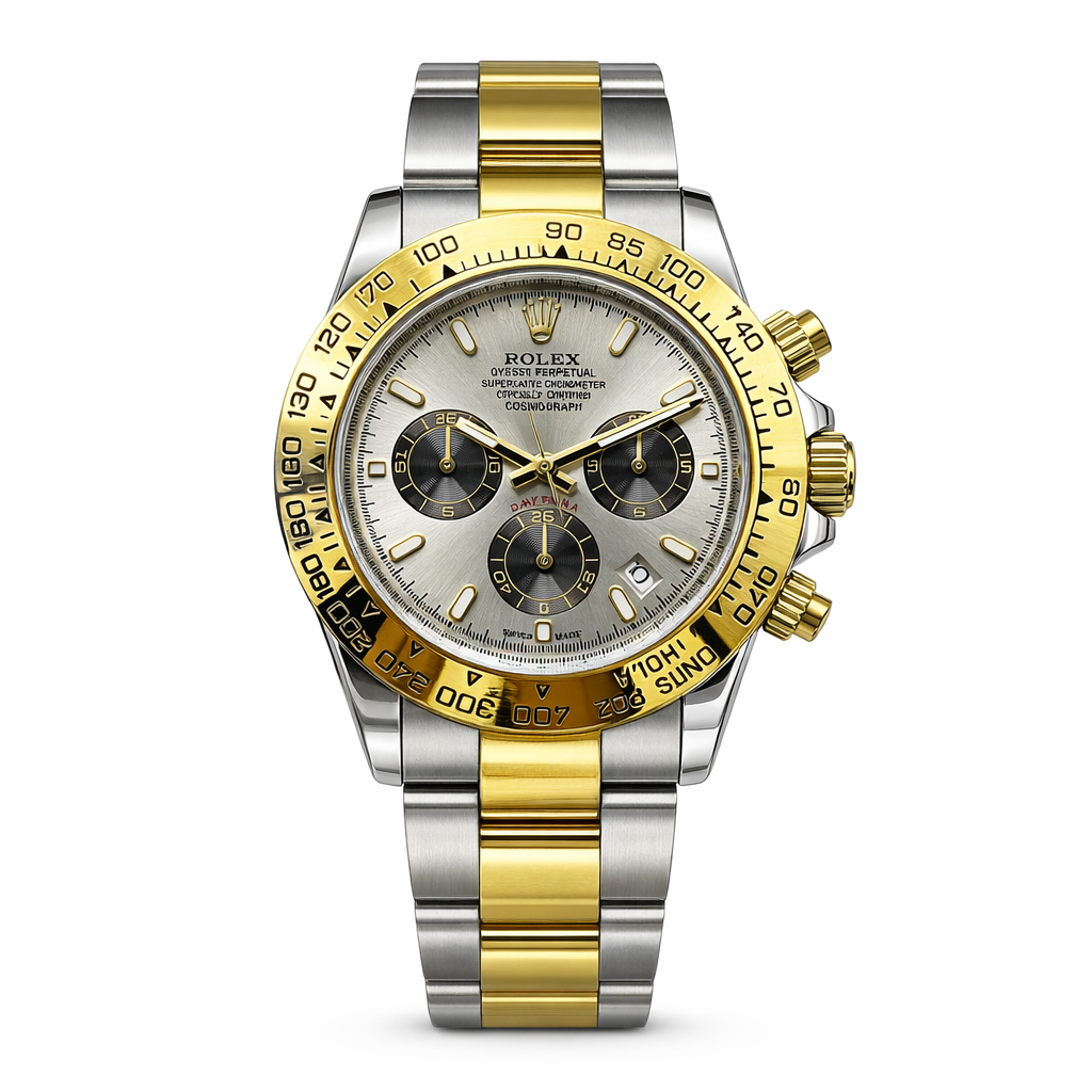Rolex Cosmograph Daytona in 18 yellow gold and silver color