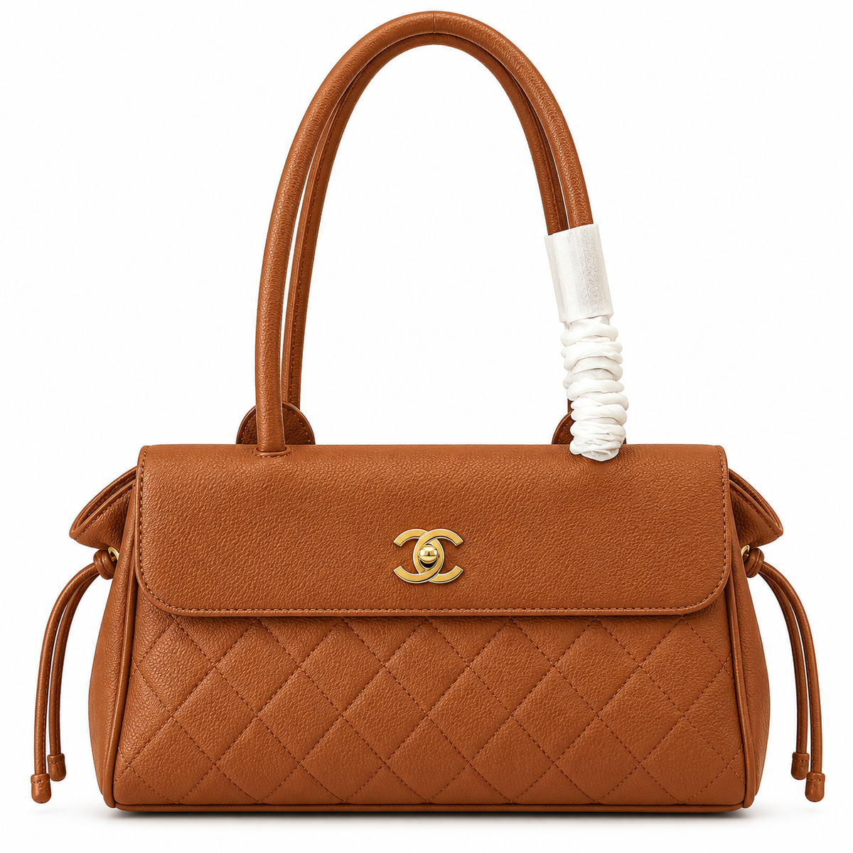 Chanel Grained Calfskin Small Shopping Bag