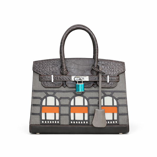 limited edition Hermès Birkin Sellier 20 Faubourg | Grey