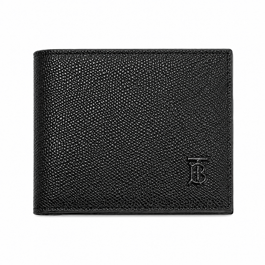 Burberry Grainy Leather TB Bifold Wallet