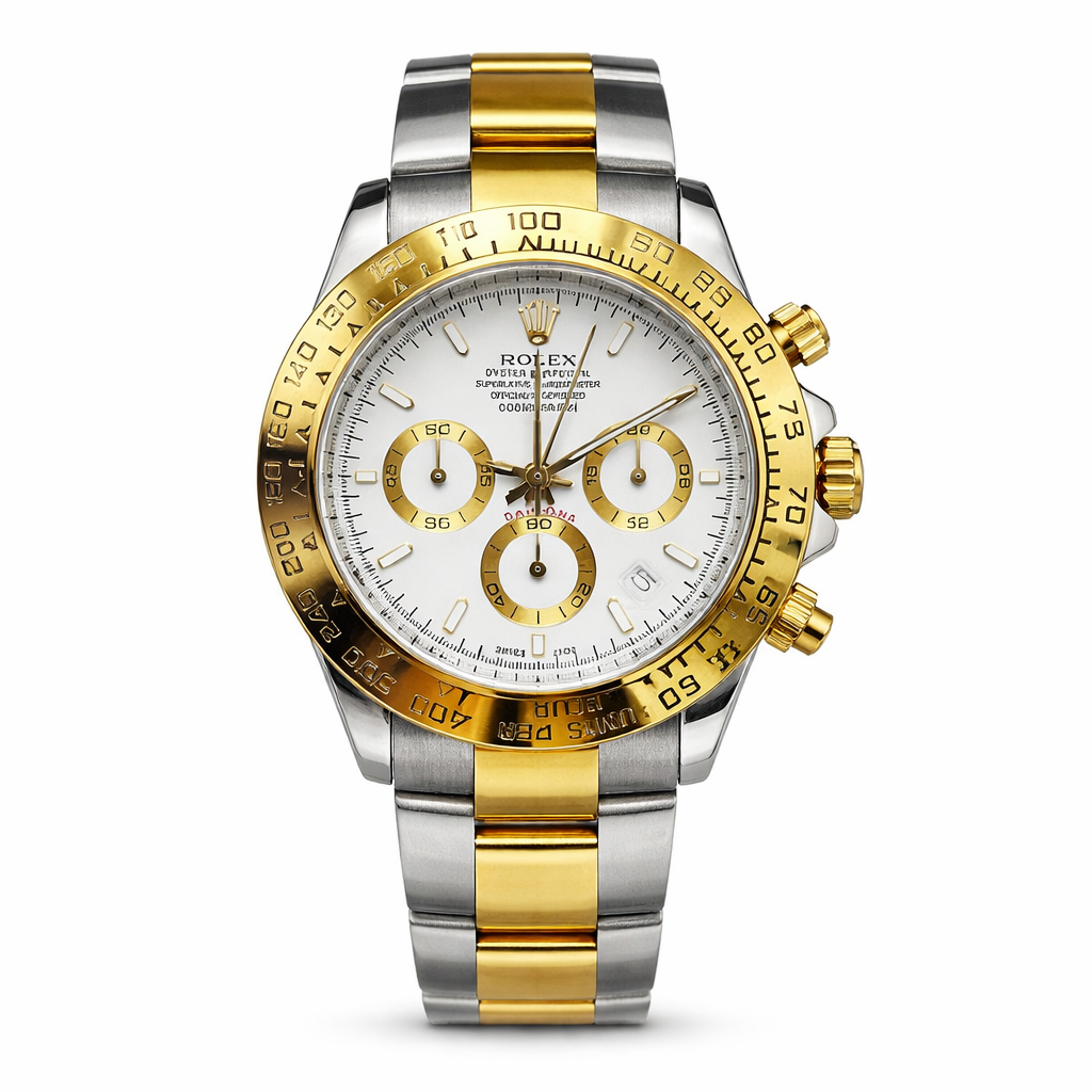 Rolex Cosmograph Daytona in 18 yellow gold and silver color