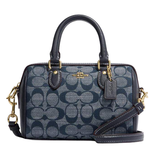 Coach Mini Rowan Crossbody | Bleu